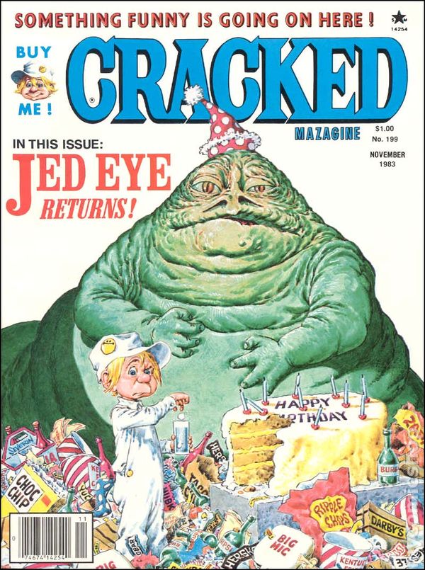 Cracked November 1983 magazine back issue Cracked magizine back copy 