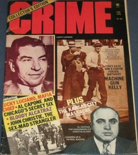 Al Capone magazine cover appearance Crime # 1, February 1978