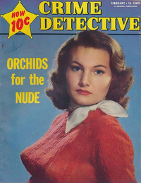 Crime Detective February 1951 magazine back issue cover image