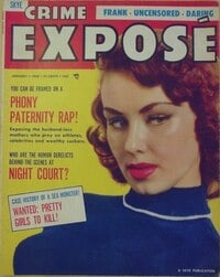 Crime Expose January 1958 magazine back issue