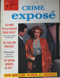 Crime Expose March 1958 magazine back issue