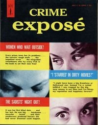 Crime Expose May 1958 magazine back issue