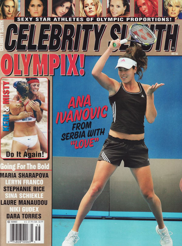 Celebrity Sleuth # 56, , Covergirl Ana Schweinsteiger (aka: Ana I