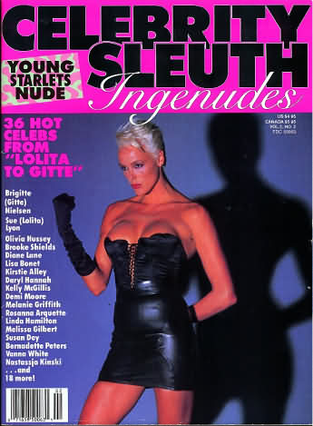 Celebrity Sleuth Vol. 2 # 2 magazine back issue Celebrity Sleuth by Volume magizine back copy 