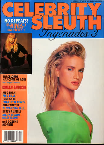 Celebrity Sleuth Vol. 3 # 6 magazine back issue Celebrity Sleuth by Volume magizine back copy 
