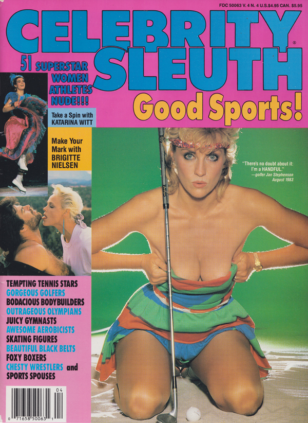 Celebrity Sleuth Vol. 4 4 Magazine, Sleuth V4 N4