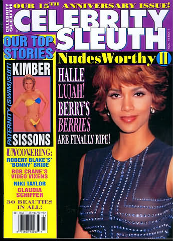 Celebrity Sleuth by Volume Vol. 15 # 1 magazine back issue Celebrity Sleuth by Volume magizine back copy 