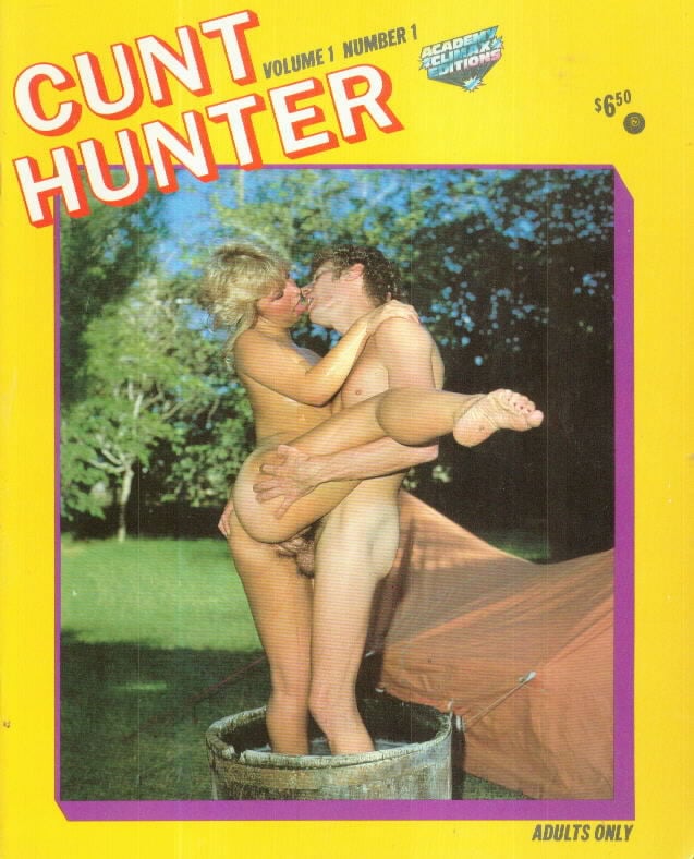 Cunt Hunter Vol. 1 # 1 magazine back issue Cunt Hunter magizine back copy 