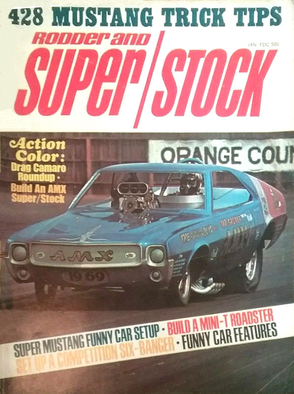 Custom Rodder January 1970,Super Stock