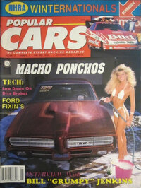 Custom Rodder May 1988,Popular Cars magazine back issue cover image