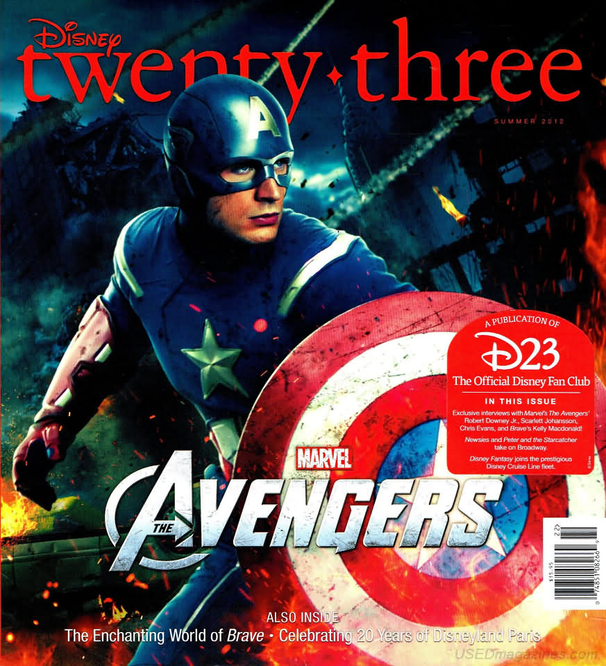 Disney Twenty-Three Summer 2010 magazine back issue Disney Twenty-Three magizine back copy 