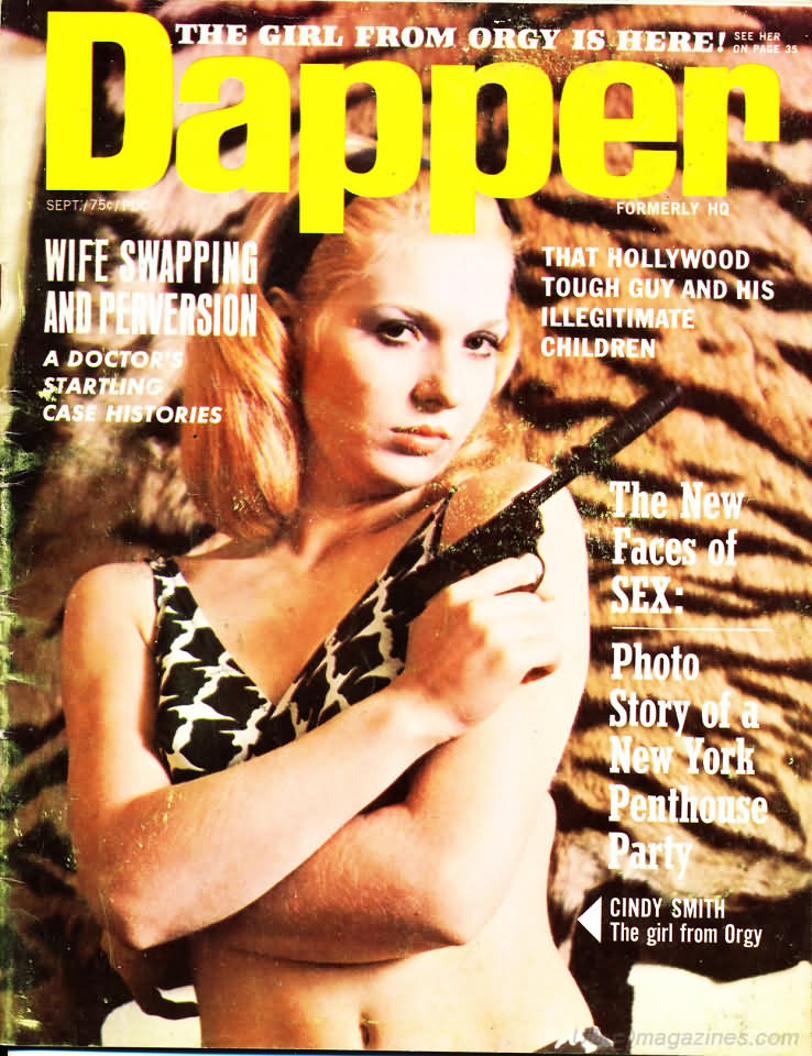 Dapper September 1965 magazine back issue Dapper magizine back copy 