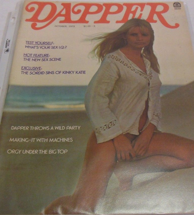 Dapper October 1973 magazine back issue Dapper magizine back copy 