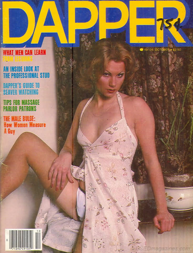 Dapper October 1979 magazine back issue Dapper magizine back copy 