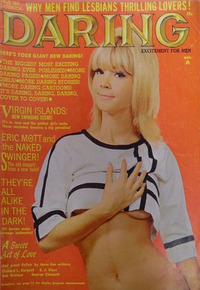 Daring November 1967 magazine back issue cover image