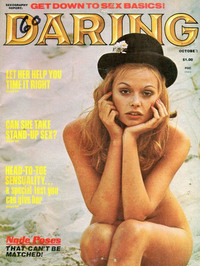 Daring October 1973 magazine back issue cover image