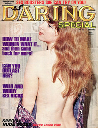 Daring Spring 1975 magazine back issue cover image