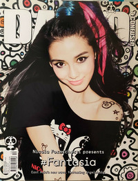 Fantasia magazine cover appearance Dazed & Confused December 2012