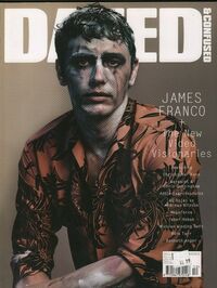 James Franco magazine cover appearance Dazed & Confused December 2013