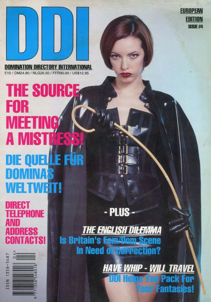 DDI (Domination Directory International) # 4 magazine back issue DDI (Domination Directory International) magizine back copy 