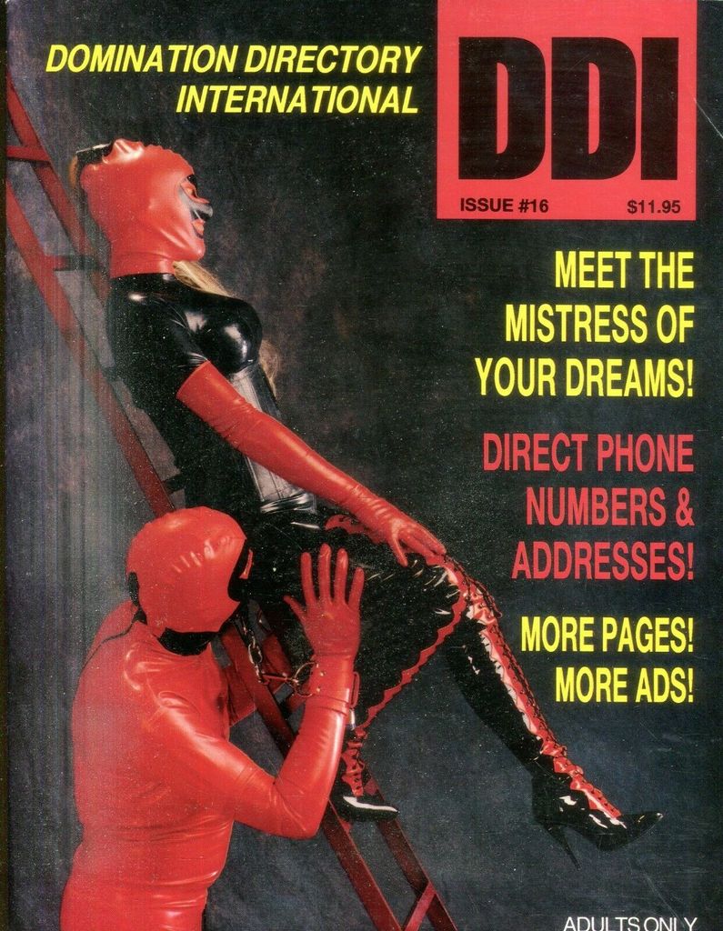 DDI (Domination Directory International) # 16 magazine back issue DDI (Domination Directory International) magizine back copy 
