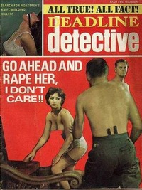 Deadline Detective February 1973 Magazine Back Copies Magizines Mags