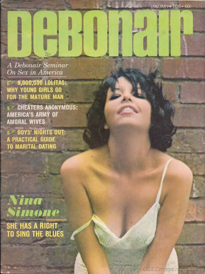 Debonair January 1965 magazine back issue Debonair magizine back copy 