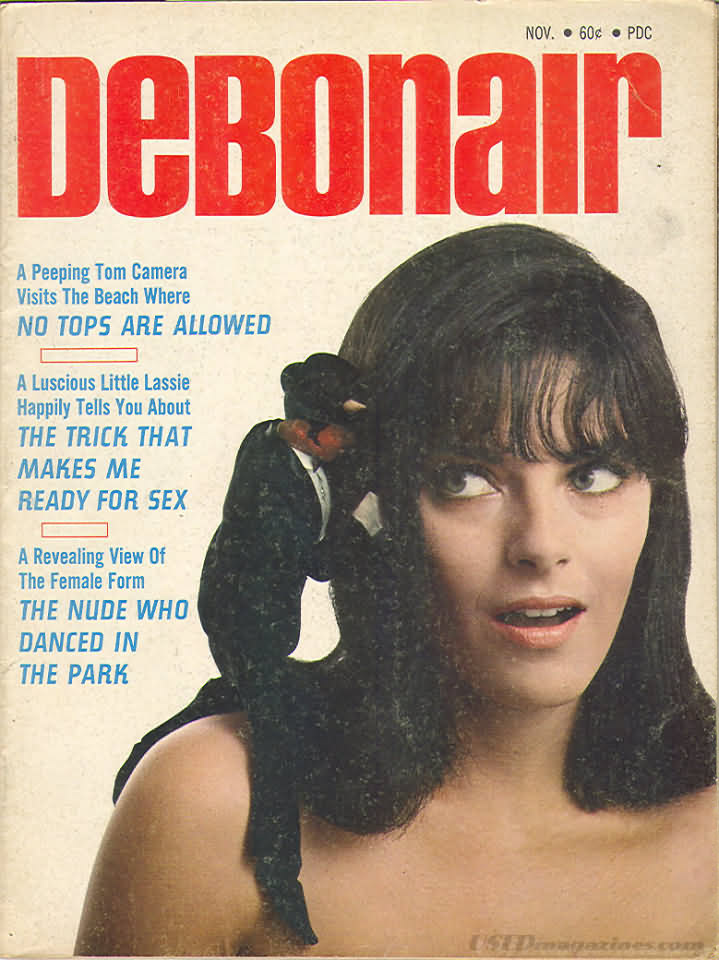 Debonair November 1965 magazine back issue Debonair magizine back copy 