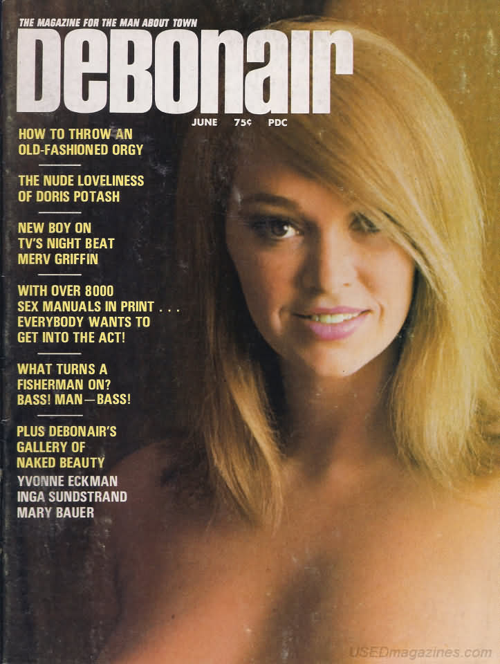 Debonair June 1969 magazine back issue Debonair magizine back copy 