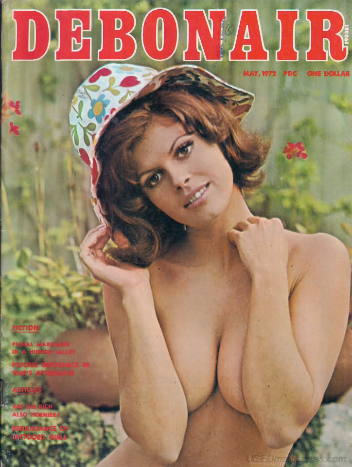 Debonair May 1972 magazine back issue Debonair magizine back copy 