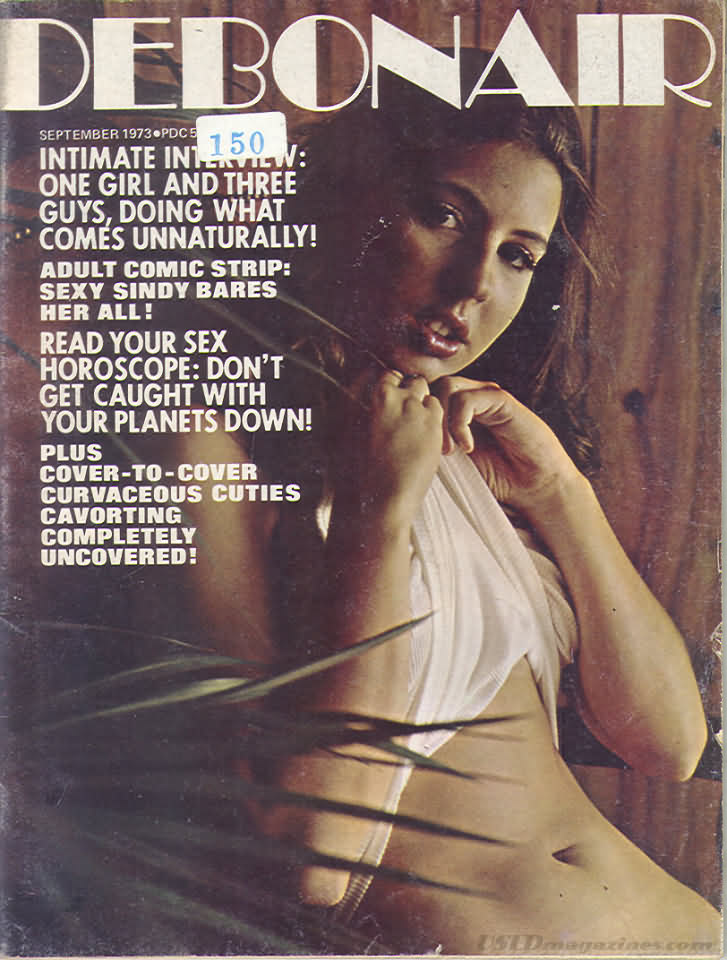 Debonair September 1973 magazine back issue Debonair magizine back copy 