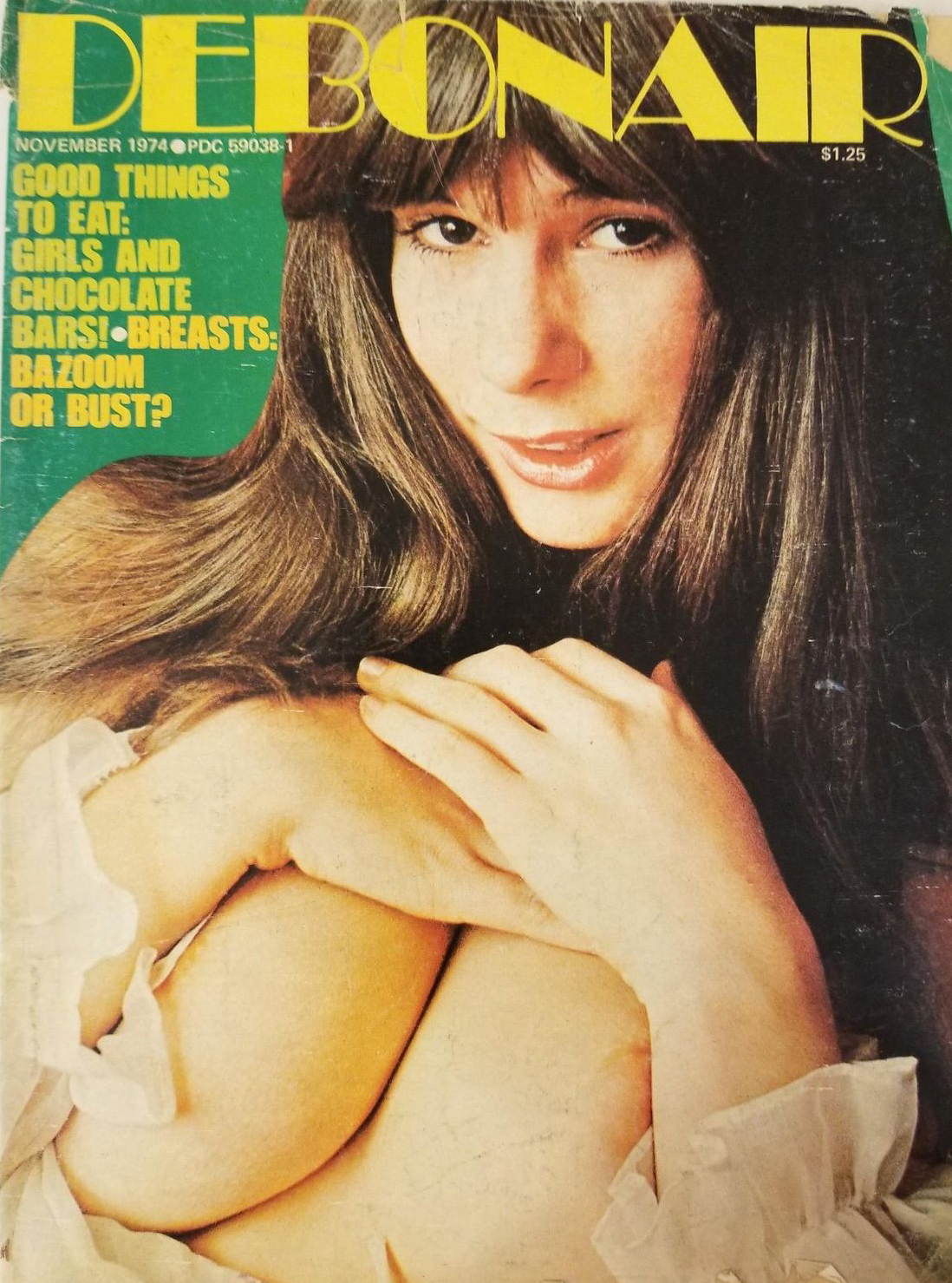 Debonair November 1974 magazine back issue Debonair magizine back copy 