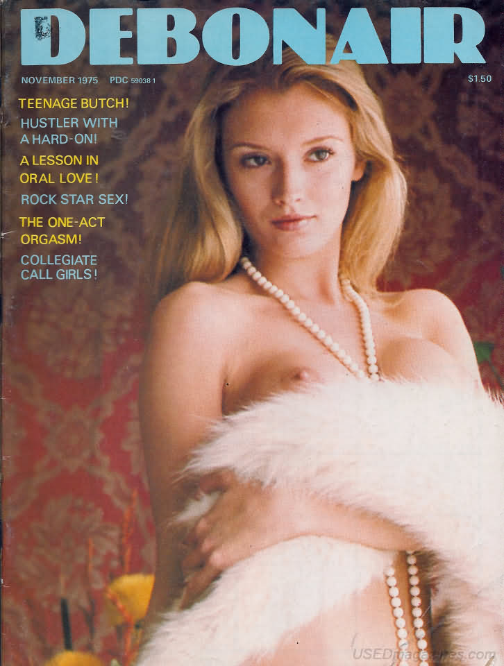 Debonair November 1975 magazine back issue Debonair magizine back copy 