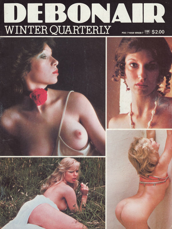 Debonair Winter 1975 magazine back issue Debonair magizine back copy debonair magazine 1975 issues used adult mens magazines hot sexy erotic pictorials classic 70s porn 
