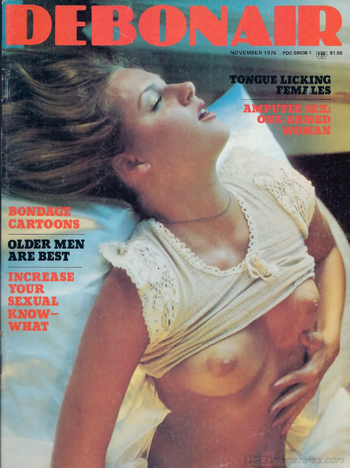 Debonair November 1976 magazine back issue Debonair magizine back copy 
