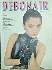 Debonair June 1989 magazine back issue cover image