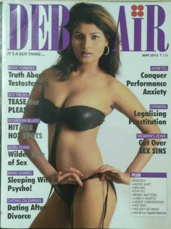 Debonair (India) May 2013 magazine back issue Debonair (India) magizine back copy 