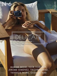 Delicate # 6 Magazine Back Copies Magizines Mags