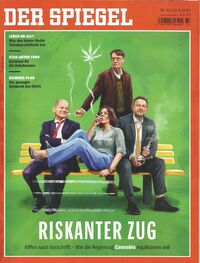 Der Spiegel August 12, 2023 magazine back issue cover image