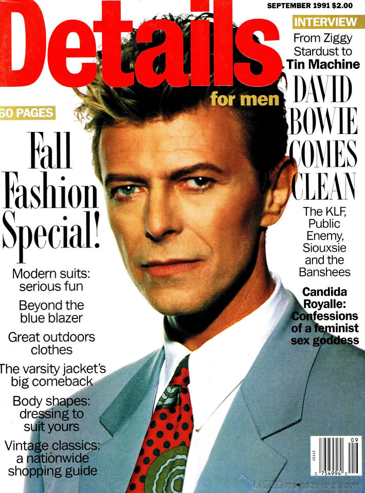 Details September 1991 magazine back issue Details magizine back copy 
