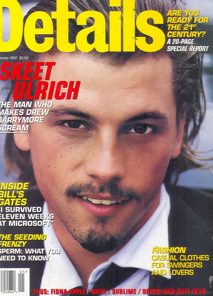Details January 1997 magazine back issue Details magizine back copy 