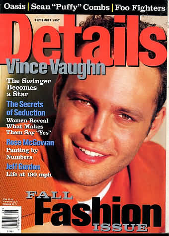 Details September 1997 magazine back issue Details magizine back copy 