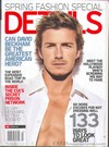David Beckham magazine cover appearance Details March 2007