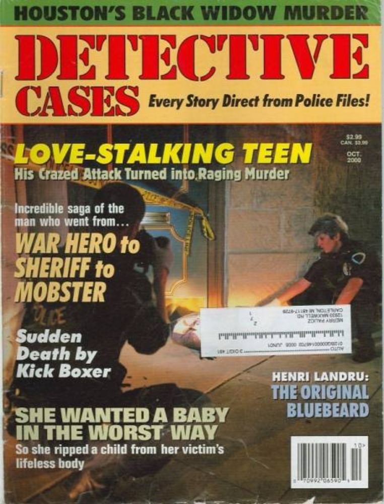Detective Cases # 5, October 2000 magazine back issue Detective Cases magizine back copy 