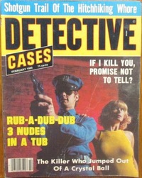 Detective Cases # 1, February 1980 Magazine Back Copies Magizines Mags