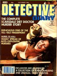 Detective Diary October 1981 magazine back issue