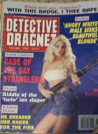 Detective Dragnet August 2000 magazine back issue
