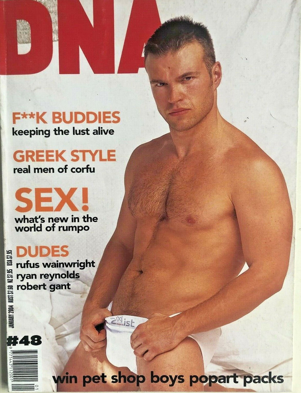 DNA # 48, February 2004 magazine back issue DNA magizine back copy 