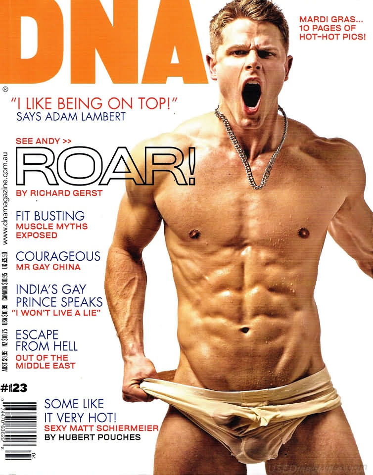 DNA # 123 magazine back issue DNA magizine back copy 