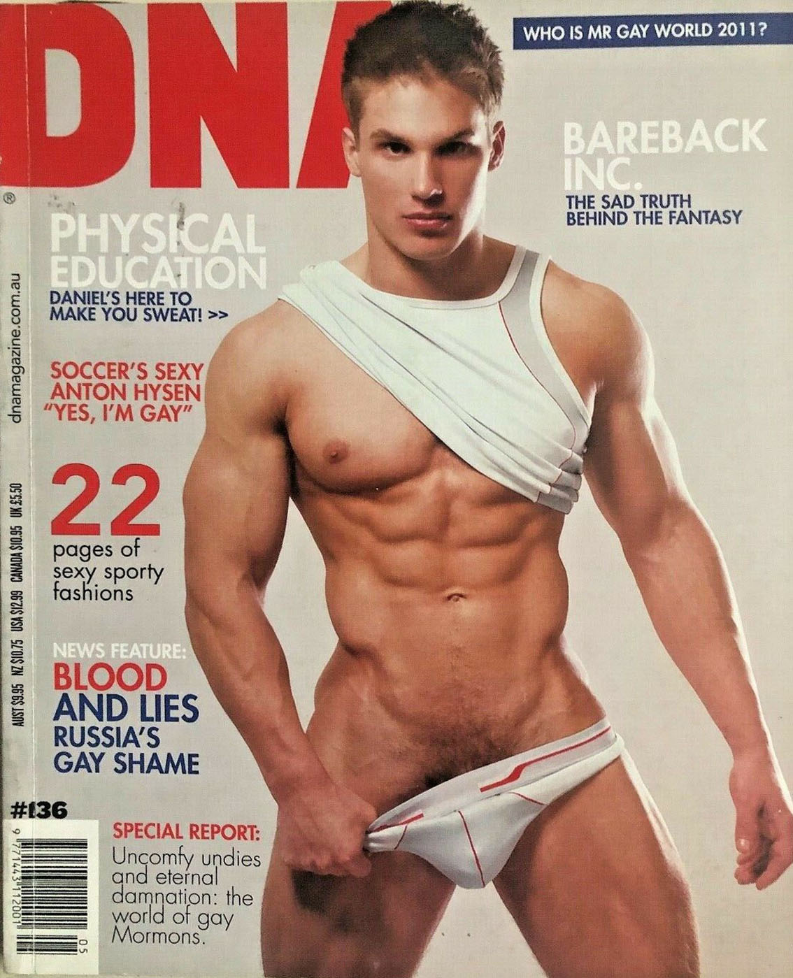DNA # 136 magazine back issue DNA magizine back copy 